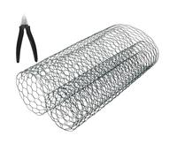 Yardenfun Grillage en Fer pour Jardinage Et Composition De Fleur, Filet Métallique Floral Vert 35x100 Cm Coupe-Fil, Treillis Robuste pour Support Plantes Et Volaille, Usage Extérieur Polyvalent