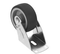 Yardenfun Guide de Porte Coulissante Anti-affaissement avec Roulettes de Soutien Robustes Installation Facile avec Vis Roue de Guidage pour Portes Coulissantes et Battantes Prévention de