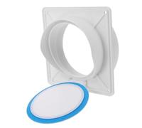 Yardenfun Hottes de Cuisinière sans Conduit Clapet Anti-retour en Plastique Couvercle de Ventilation Silencieux Et D'évacuation