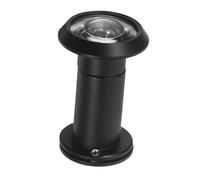 Yardenfun Œil-de-bœuf en alliage de zinc 16 mm grand angle 20° pour porte épaisseur 39-59 cm d'entrée avec cache anti-espionnage sécurité renforcée pour appartement et bureau