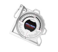 Yardenfun Jauge Angle Magnétique Multifonction avec Tableau de Comparaison Rétro Outil de Mesure de Pente Précis pour Construction et Ingénierie