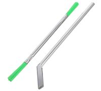 Yardenfun Kit de Nettoyage pour Seuil D’Ascenseur Grattoir 10 MM et Brosse Métallique Outil Pratique pour Nettoyage des Rainures et Interstices Entretien Professionnel des Rails