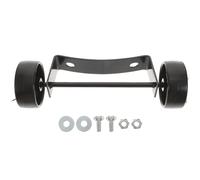 Yardenfun Kit de Roues pour Chauffage Extérieur à Gaz de Rechange Pratique et Mobile pour Chauffage de Terrasse Installation Facile avec Vis Mobilité Améliorée pour Parasol Chauffant