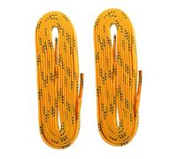 Yardenfun Lacets Plats Universels Jaunes Pour Patins à Glace Et Hockey En Polyester/coton Résistants Lacets Élastiques Unisexes Pour Sports De Glisse Et Loisirs