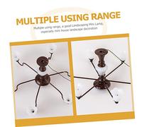 Yardenfun Lampe Miniature Suspendue pour Table de Sable Modèle Plafonnier Micro Décor DIY et Réaliste pour Maison de Poupée et Aménagement Micro Paysager