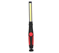 Yardenfun Lampe Torche Rechargeable Cob LED Multifonctionnelle avec Corps Rotatif et Aimant pour Réparation Automobile et Activités Extérieures Rouge