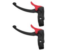 Yardenfun Leviers de Frein à Main pour Fauteuil Roulant et Chariot, Installation Facile en Plastique Noir Accessoires pour Réparation et Maintenance Universels