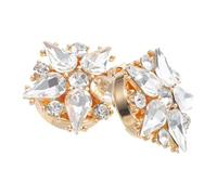 Yardenfun Lot De 2 Boutons De Manchette Décoratifs En Forme D'étoile, Pour Costume D'affaires, Chemises De Smoking, Boutons De Manchette Élégants Et Décoratifs Pour Occasions