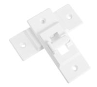 Yardenfun Lot de 2 Couvercles de Sécurité pour Interrupteur Unipolaire, en Plastique Léger Blanc, avec 4 Vis pour Fixation, Protection Anti-contact pour Panneaux Muraux Standard, pour