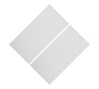 Yardenfun Lot de 2 Diffuseurs de Lumière Souples 15X30 CM pour Abat-Jour Cylindrique Blanc Feuilles Anti-Éblouissement Découpables Diffuseur pour Plafonnier Suspendre LED Éclairage Doux