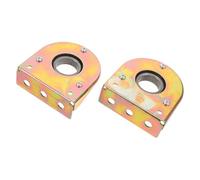 Yardenfun Lot de 2 Paliers en Fer Logement de Palier 6 Points Support de Roulement pour Système de Poulie de Ventilation de Serrage Pièces Résistantes aux Intempéries pour Contrôle Précis