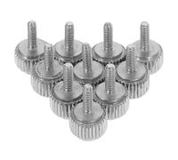 Yardenfun Lot de 20 vis moletées M1,6 x 5 mm pour pied à coulisse - Vis de blocage à tête plate en métal pour la réparation électronique