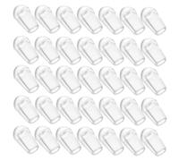 Yardenfun Lot De 200 Bouchons Ronds Transparents 3mm Pour Lave-vaisselle, Capuchons Compacts Et Remplaçables Pour Panier Et Grille Cuisine, Protection Solide Et Pratique