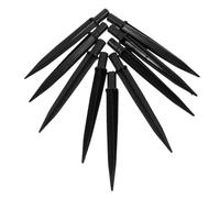 Yardenfun Lot de 25 Piquets de Rechange en Plastique pour Lampes Solaires D’Extérieur Fixation 14X140 MM Compatible Éclairage Paysager et Jardin Accessoires Solide Résistants aux