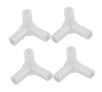 Yardenfun Lot De 4 Supports De Moustiquaire Pièces De Rechange Pour Auvent Berceau Avec Housse Siège Auto Pare-Soleil Connecteurs De Filet De Siège Connecteurs De Poteaux