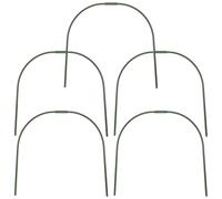 Yardenfun Lot de 5 arceaux de Support pour Tunnel à volailles, Accessoires pour Structure de Tunnel à Poules, Arceau de Protection pour Serre, poulailler extérieur et Protection des Plantes