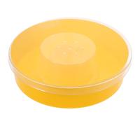 Yardenfun Mangeoire Ronde pour Abeilles Plastique Accessoire Apiculture Facile à Installer Bol Eau et Nourriture Pratique pour Ruche Outil Élevage Apicole Nettoyage Aisé