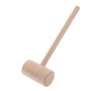 Yardenfun Marteau de Hêtre pour Cuir et Travail Du Équilibré à Manche Confortable Outil pour Bricolage et Sculpture