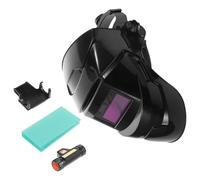 Yardenfun Masque de Soudure Automatique à Assombrissement Léger et Portable Oculaire Anti-éblouissement pour Soudeurs Tig Mig MMA Cagoule Casque Soudeur avec Filtre et