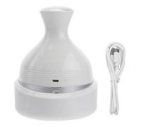 Yardenfun Masseur Électrique pour Animaux de Compagnie USB sans Fil Massage Profond à Nœuds Multiples Rotatif Omnidirectionnel pour Chats et Chiens Outil de Relaxation Portatif Blanc