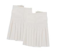 Yardenfun Menottes De Poignet Pour Femme En Mousseline De Soie Légère Et Respirante, Accessoires De Vêtement Décoratifs Pour Pulls Et Robes, Style Délicat Pour Événements Spéciaux, Taille Unique