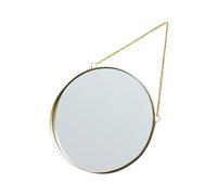 Yardenfun Miroir Suspendu sans Perçage Miroir Mural Décoratif pour Salle de Bain Chambre et Salon Design Élégant et Facile à Installer