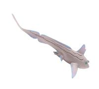 Yardenfun Modèle de Poisson Plastique Solide Éducatif Marin pour Garçon Fille Animal Cognitif et Décoratif et Portable à Utiliser Maison à École ou Au Parc