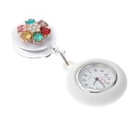 Yardenfun Montre Infirmière Garçon Et Filles Quartz Rétractable Plastique Sécurisé Usage Médical Montre Suspendue Infirmière École Examens