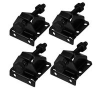 Yardenfun Nivellement Réglables pour Meubles avec Clé Allen Latéral pour Armoires Canapés et Tables de Noir Ajusteur de Hauteur Robuste et Facile à Installer