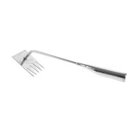 Yardenfun Outil de Désherbage Acier Inoxydable avec Poignée Ergonomique pour Jardinage Grattoir à Main pour Enlever Mauvaises et Faciliter Travail Jardin