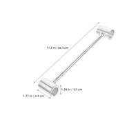 Yardenfun Outil de Réglage d'Écartement de Charnière de Porte en Acier Inoxydable Clé Réglable 19-25Mm pour Charnières à Drapeau Correcteur d'Alignement Robuste pour Portes Résidentielles