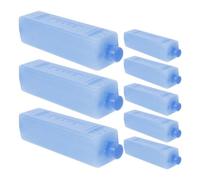 Yardenfun Pains de Glace Réutilisables pour Biberons Bébé, 8 Pcs, PE, Refroidissement Rapide, Stockage de Lait et Pique-Niques, pour Aliments et Boissons