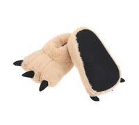 Yardenfun Pantoufles Cartoon Claw Peluche Chaudes et Confortables Chaussons Douillets pour Maison et Hiver Unique Marron Gardent Au Chaud