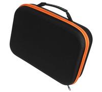 Yardenfun Paquet à Outils en Tissu Oxford Orange Fermeture Éclair Organiseur d'Outils Électriques Long Format Rangement Compact pour Perceuse et Accessoires Chantier et Rénovation