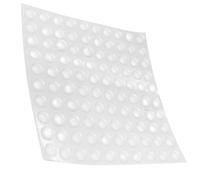 Yardenfun Pastilles Adhésives Antidérapantes en Silicone Transparentes 100 Pièces 4Mm pour Meubles, Dispositifs d'Assistance Tactile pour Personnes Malvoyantes et Sécurité Domestique