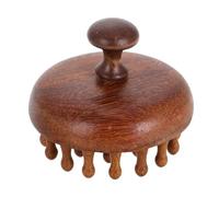 Yardenfun Peigne de Massage pour Peigne Gua Pelliculaire à Dents Larges Outil de Soin Relaxant pour Cheveux Secs et Mouillés Disque Ergonomique