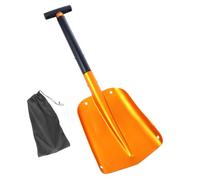 Yardenfun Pelle à Neige Pliante Aluminium Légère pour Voiture et SUV Pelle de Déneigement Compacte et Robuste Outil de Voyage Tout-Terrain pour Camping et Sports Hiver