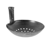 Yardenfun Pelle Métallique de 24 CM pour Nettoyage des Gouttières et Élimination des Boues Outil Agricole Robuste en Fer pour Jardinage Cuillère à Boues Multifonction pour Entretien des