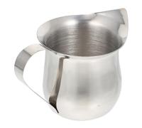 Yardenfun Pichet Inox Multifonction pour Sirop et Sauce Petit Pichet à Mousse Lait Compact Résistant et Facile à Nettoyer pour Espresso et Cappuccino