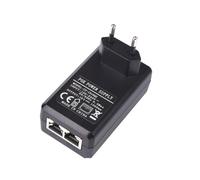 Yardenfun Pont Routeur Ethernet Adaptateur pour Routeur Alimentation par Ethernet Adaptateur pour Alimentation sur Adaptateur Ethernet Puissance sur Ethernet Pc Black