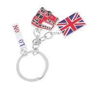 Yardenfun Porte Clés Style Londres Pendentif Suspendu Innovant pour Souvenirs de Voyage et Accessoires
