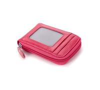 Yardenfun Porte Cuir Étui De Crédit avec Fermeture Éclair Pochette pour Ranger Cartes Et Petit Objet Sac Organiseur Compact