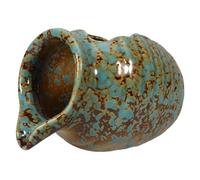 Yardenfun Pot en Céramique pour Fontaine Décorative à Circulation pour Jardin et Intérieur Accessoire de Décoration Petit Format pour Ambiance Relaxante