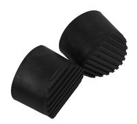 Yardenfun Protections pour Pieds d'Échelle Lot de 2 en Caoutchouc Patins Antidérapants pour Échelles Télescopiques Diamètre 64 MM Matériau Résistant Adaptés à Différentes Surfaces