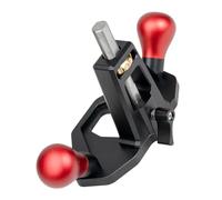 Yardenfun Rabot à Main en Bois avec Lame Réglable et Butée de Profondeur - Raboteuse à Chanfreiner Compacte pour Travail du Bois, Rainurage et Finition Précise des Chants, Outil Manuel