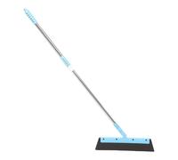 Yardenfun Raclette Balai Sol Multifonction PP et Acier Inoxydable Manche Long Nettoyage Sols Secs et Humides pour Salle de Bain Cuisine et Garage Bleu