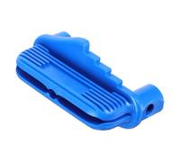 Yardenfun Règle de Traçage en Plastique Bleu Outil de Centrage Précis pour Travail du Bois Instrument Multifonctionnel pour Marquage et Repérage du Centre Accessoire Indispensable pour