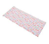 Yardenfun Rouleau de Papier Présent Arc-en-ciel 43x300 Cm Papier Kraft Coloré Décoratif pour Anniversaire et Saint-valentin Joyeux Anniversaire Résistant et Grand Format