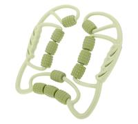 Yardenfun Rouleau Musculaire de Massage en Anneau pour Mollets, Masseur de Jambes Portable en Plastique Résistant, Outil de Récupération Musculaire pour Yoga et Pilates