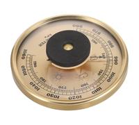 Yardenfun Station Météo Compacte avec Thermomètre Hygromètre et Baromètre Analogique pour Intérieur et Extérieur Affichage Météo Précis Outil de Prévision Simple pour Bureau et Maison